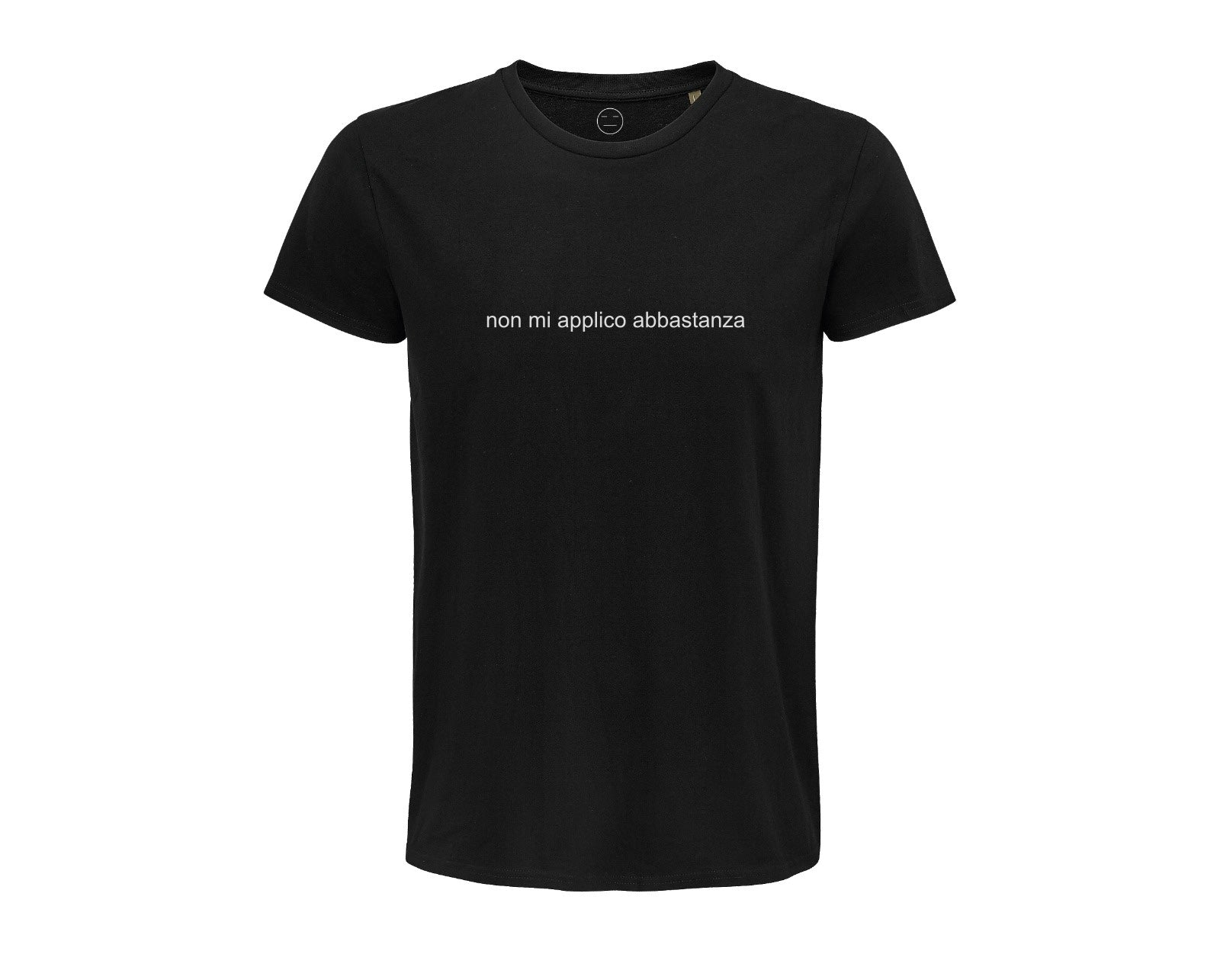 Non mi applico abbastanza | T-shirt Nera