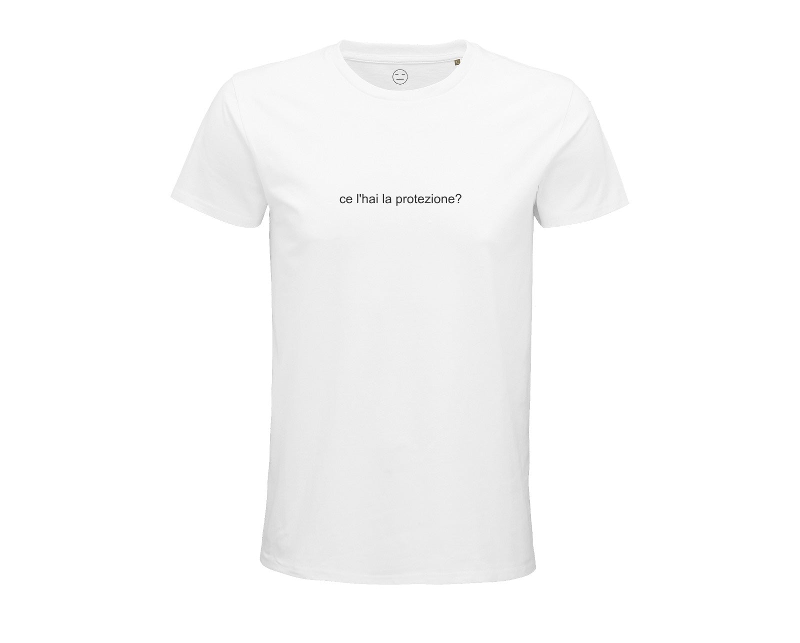 Ce l'hai la protezione? | T-shirt Bianca